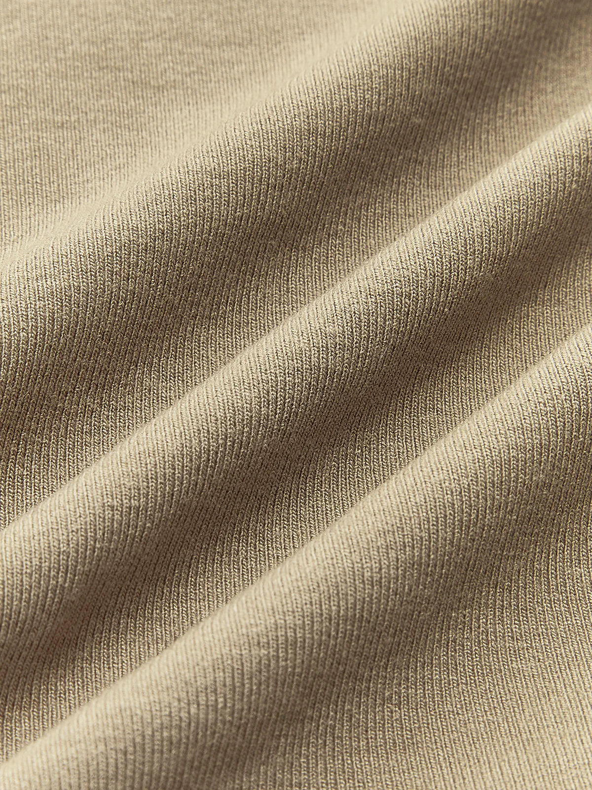 Chemise Asymétrique à Manches Longues en Maille Côtelée