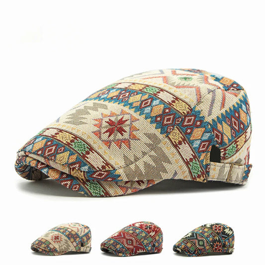 Casquette vintage colorée pour homme