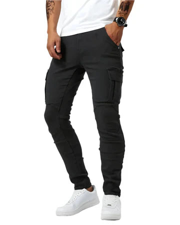Pantalon cargo stretch Branio