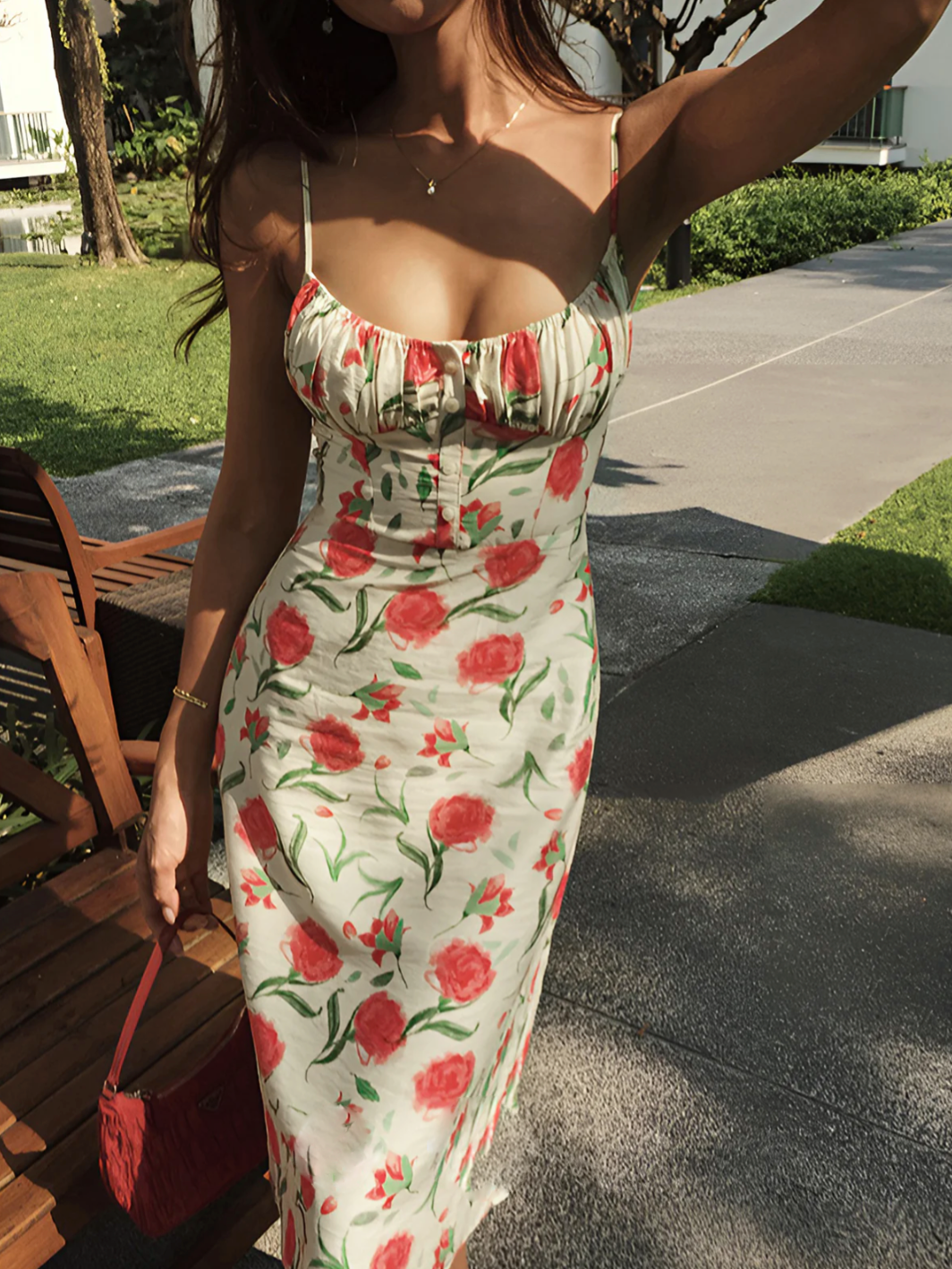 Robe Rosalia – Fleurie & Froncée