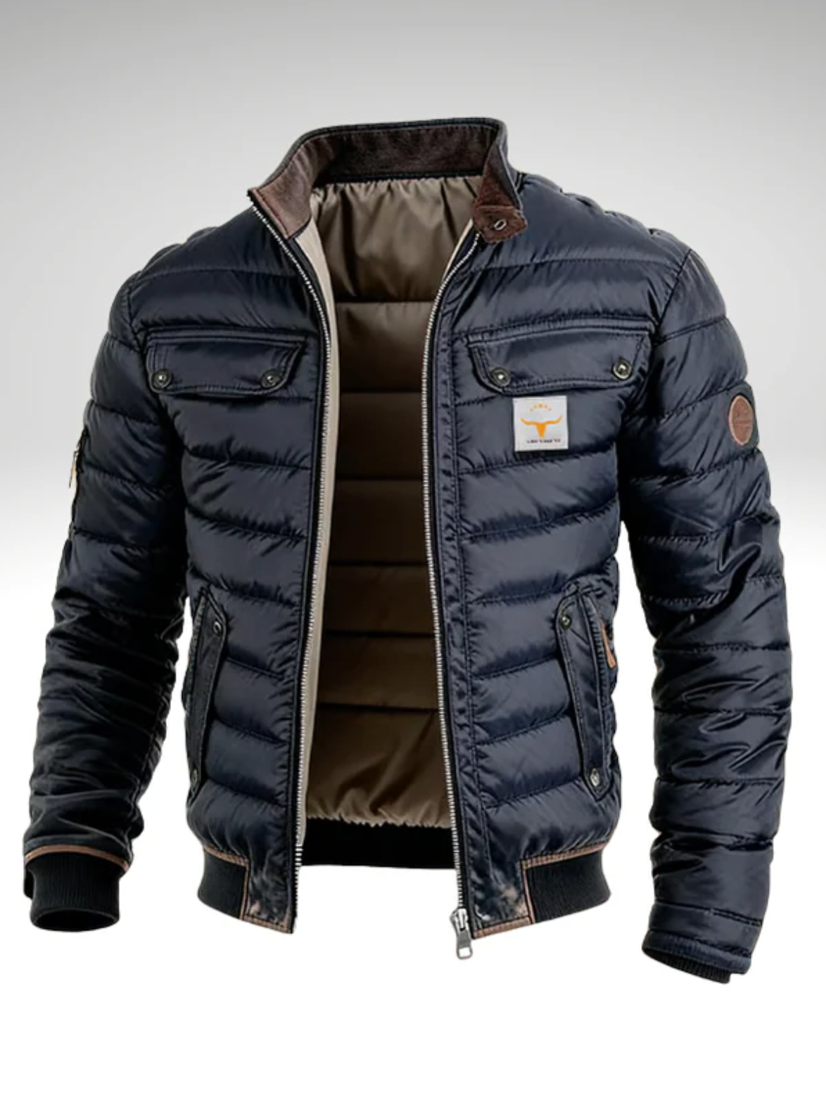 Élégante veste matelassée urbaine