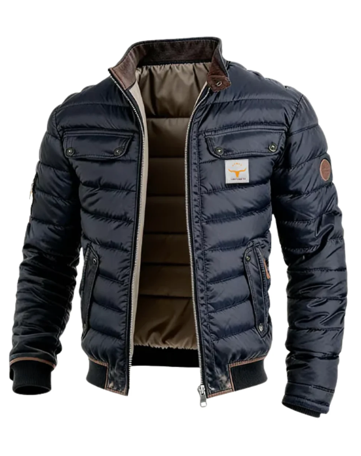 Élégante veste matelassée urbaine