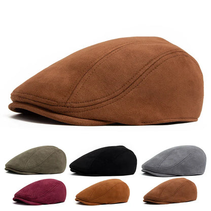 Casquette classique en daim