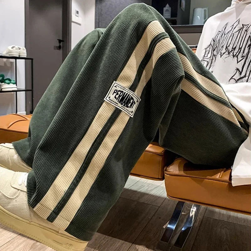 Pim | Pantalon en velours côtelé à jambe large