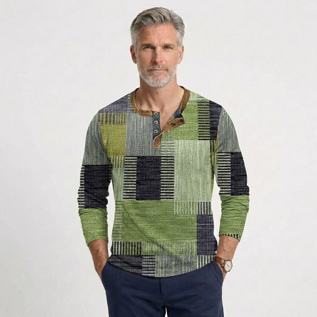 Armani™ | Chemise à manches longues colorée