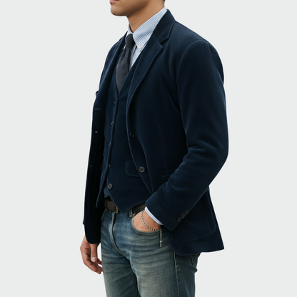 Peter | Ensemble blazer et gilet élégant